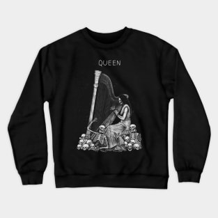 Family Skull Play Queen Crewneck Sweatshirt